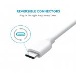 Anker PowerLine 3ft USB-C To USB 3.0 – WHITE-3