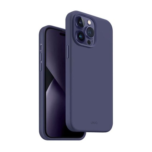 UNIQ Lino Phone Case for iPhone 14 Pro Max-Purple