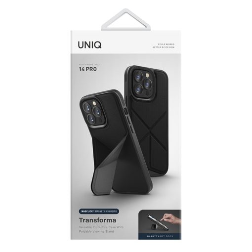 UNIQ Transforma Phone Case iPhone 14 Pro-Black-3