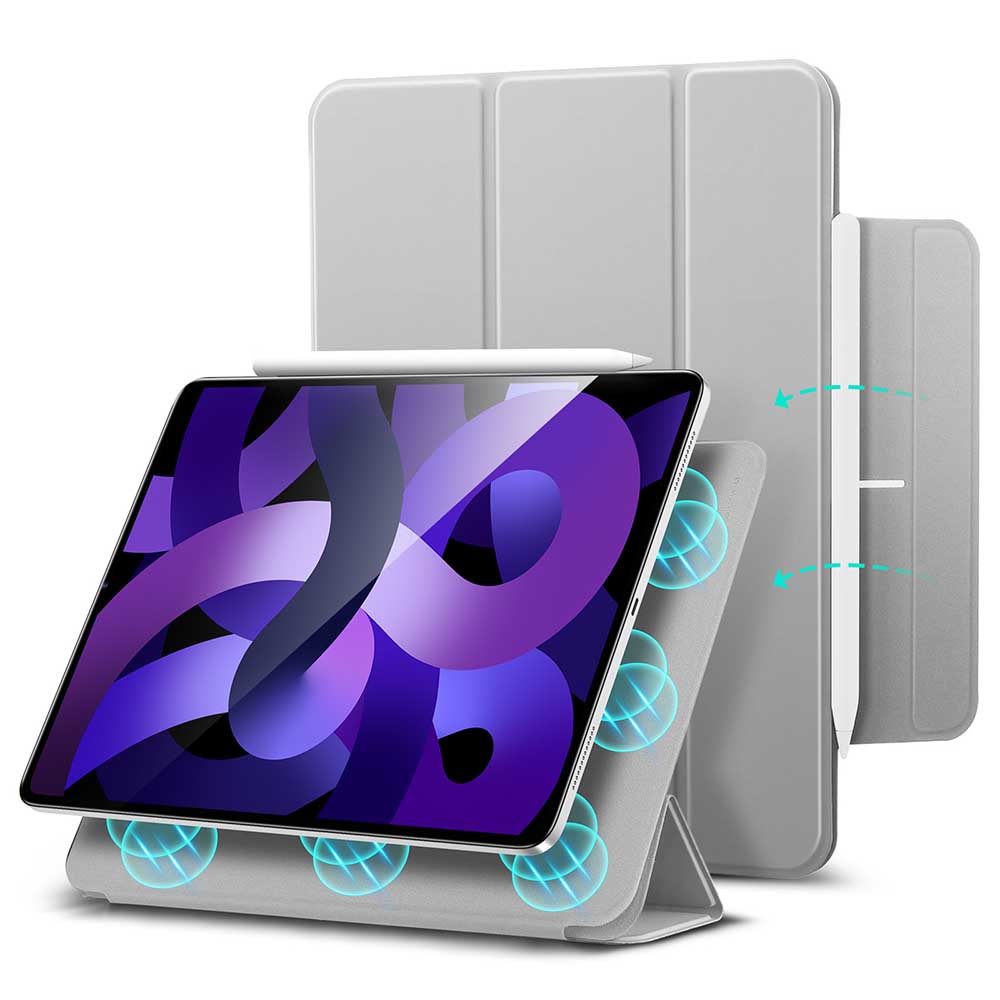 iPad-Air-5-4-Rebound-Magnetic-Case-Gray