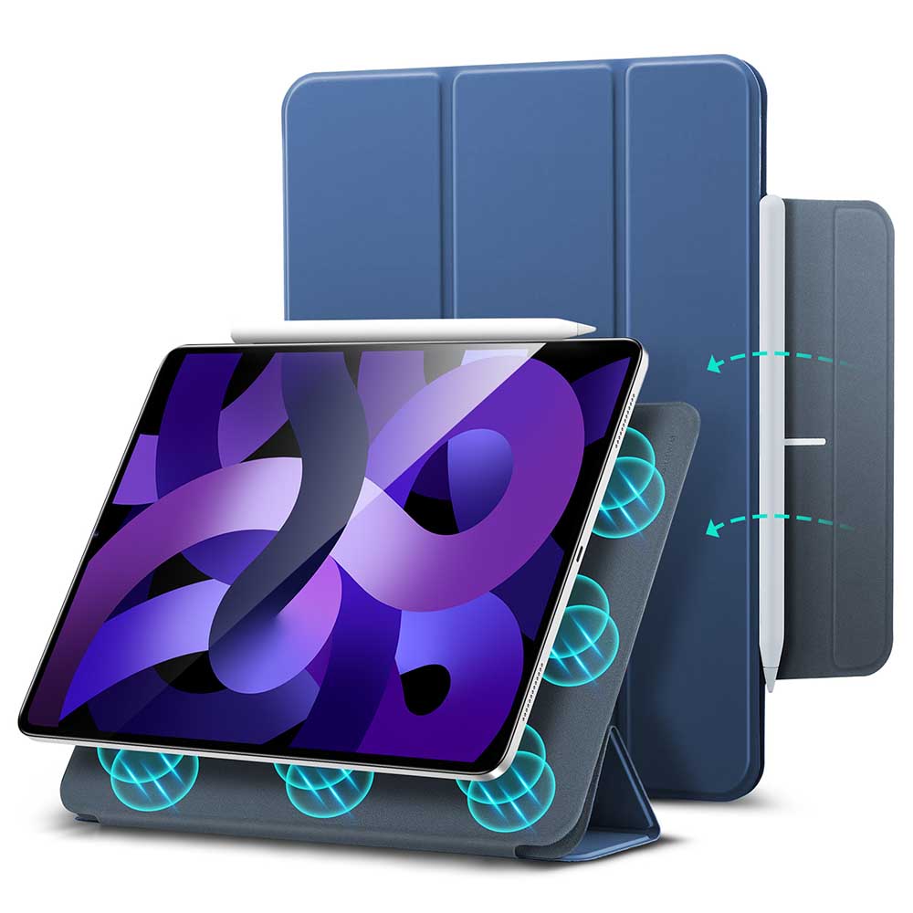iPad-Air-5-4-Rebound-Magnetic-Case-Navy Blue