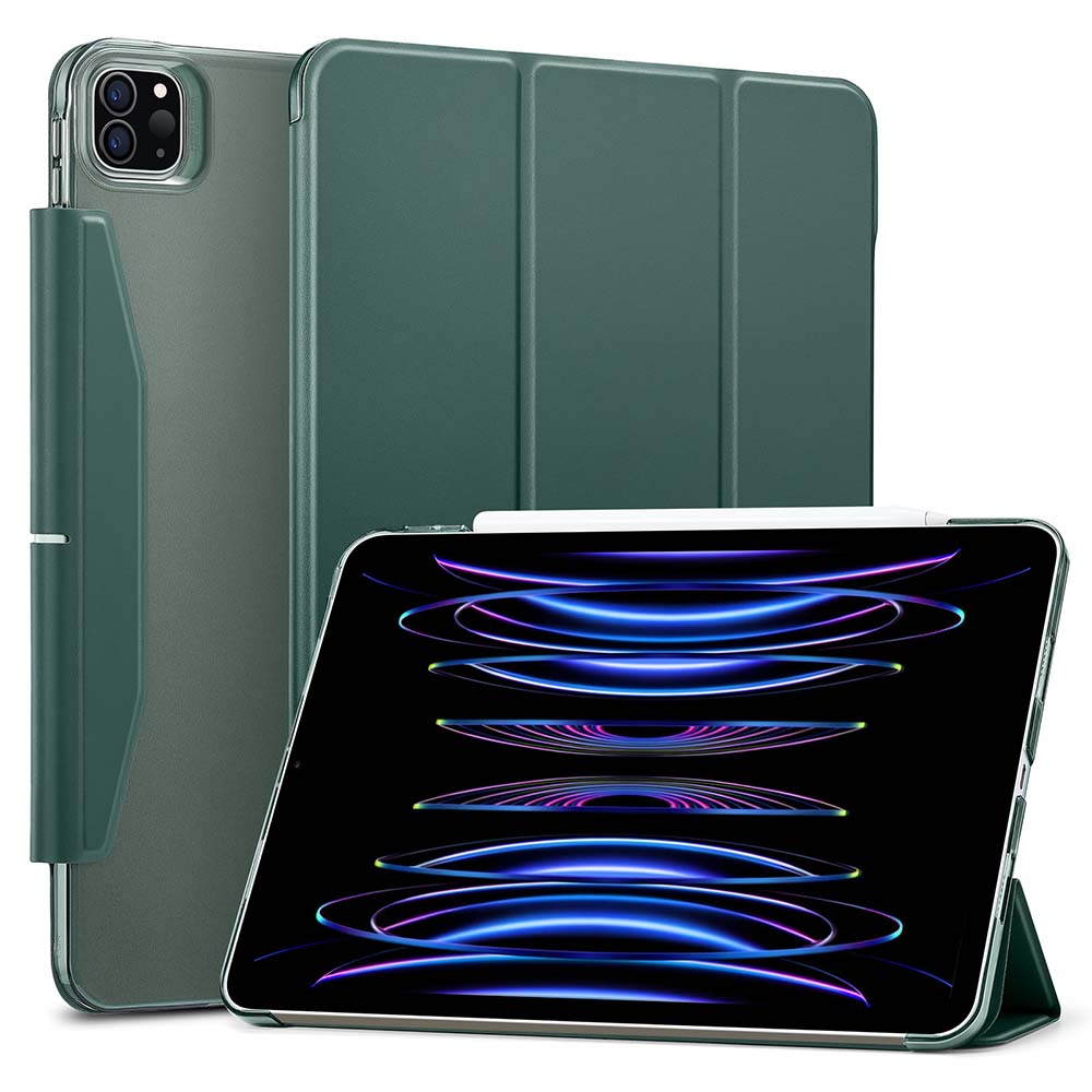 iPad-Pro-11-Ascend-Trifold-Case-Forest Green