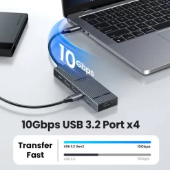 GREEN 6-in-1 USB C HUB with Hdmi-1