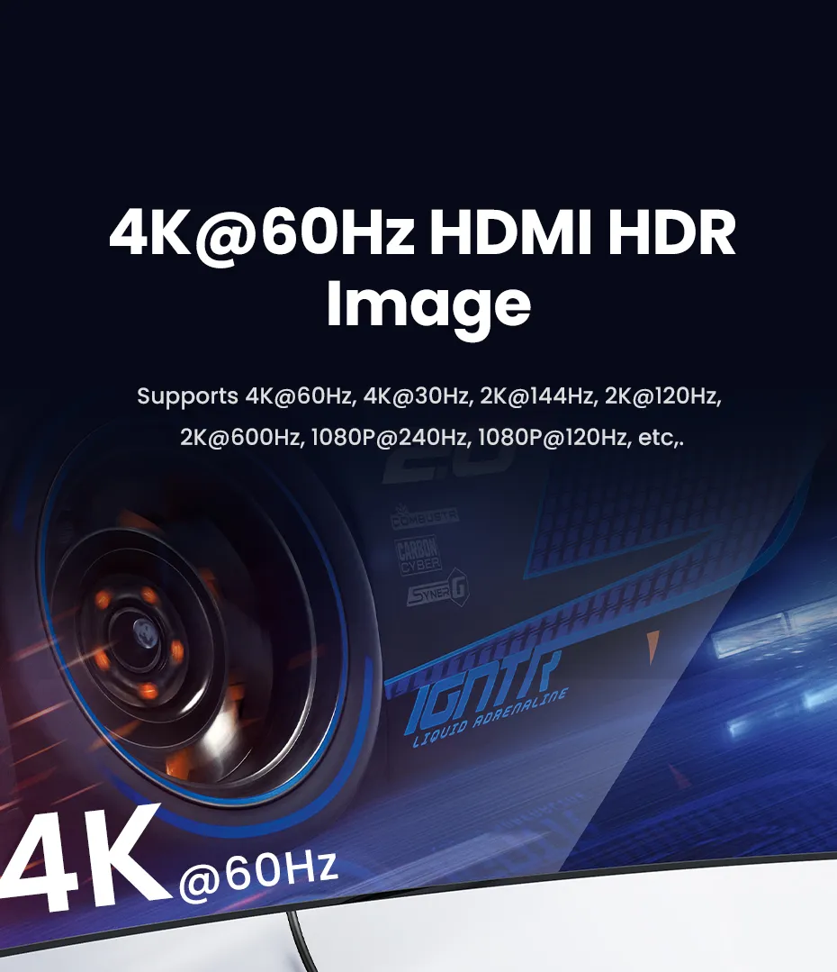 GREEN 6-in-1 USB C HUB with Hdmi-1