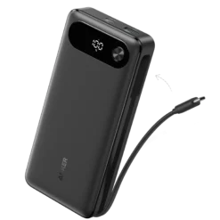 Anker 20K Power Bank 87W Built-In USB-C Cable
