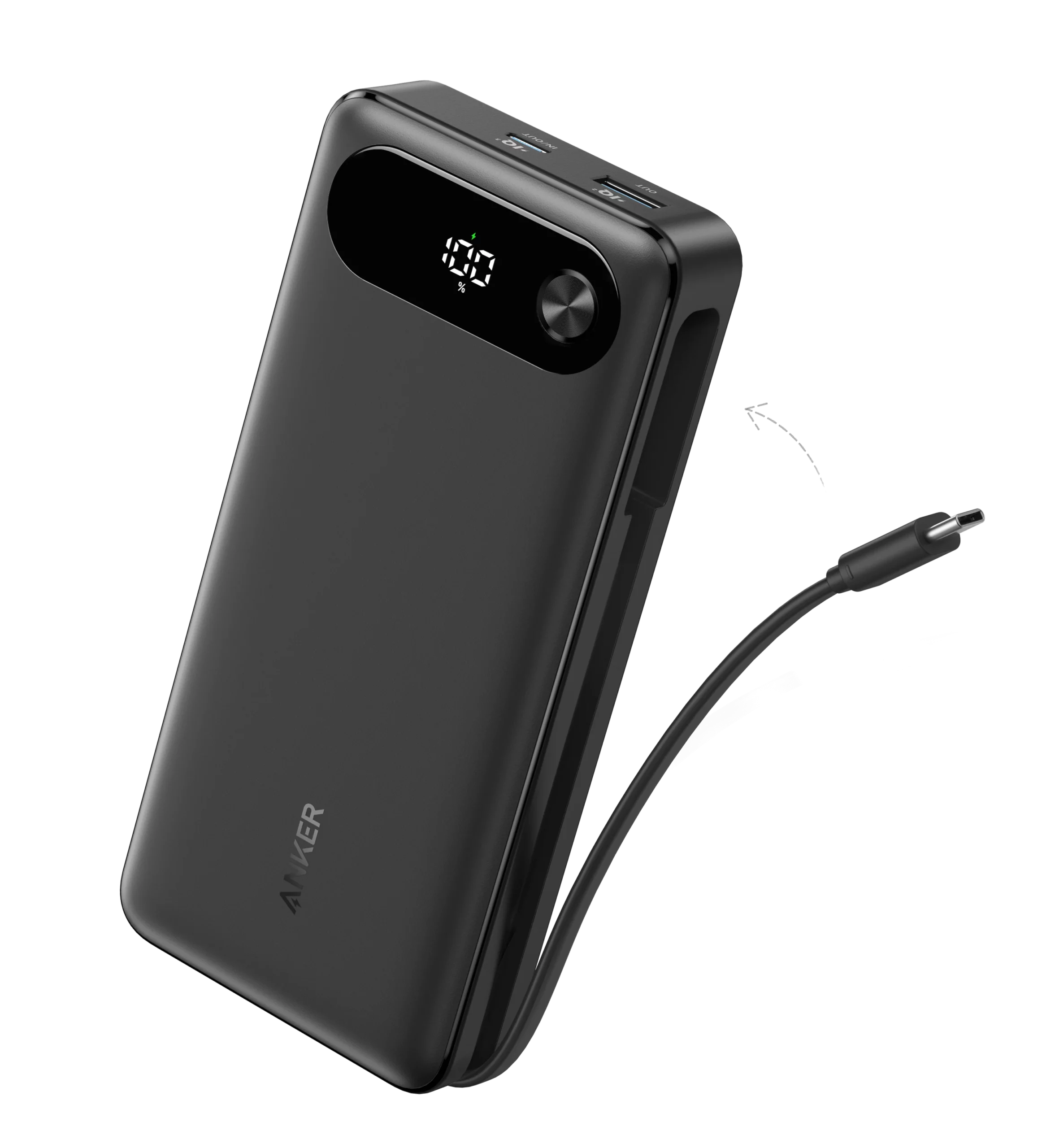 Anker 20K Power Bank 87W Built-In USB-C Cable