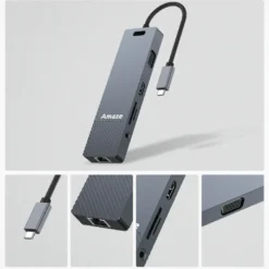 Alternative view of Amaze A3211 Alloy Series 11 in 1 Multi port Hub