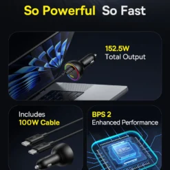 Baseus Multi-port 152.5W Car Charger