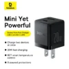 Baseus Palm 20W Fast Charger 1C + 1U