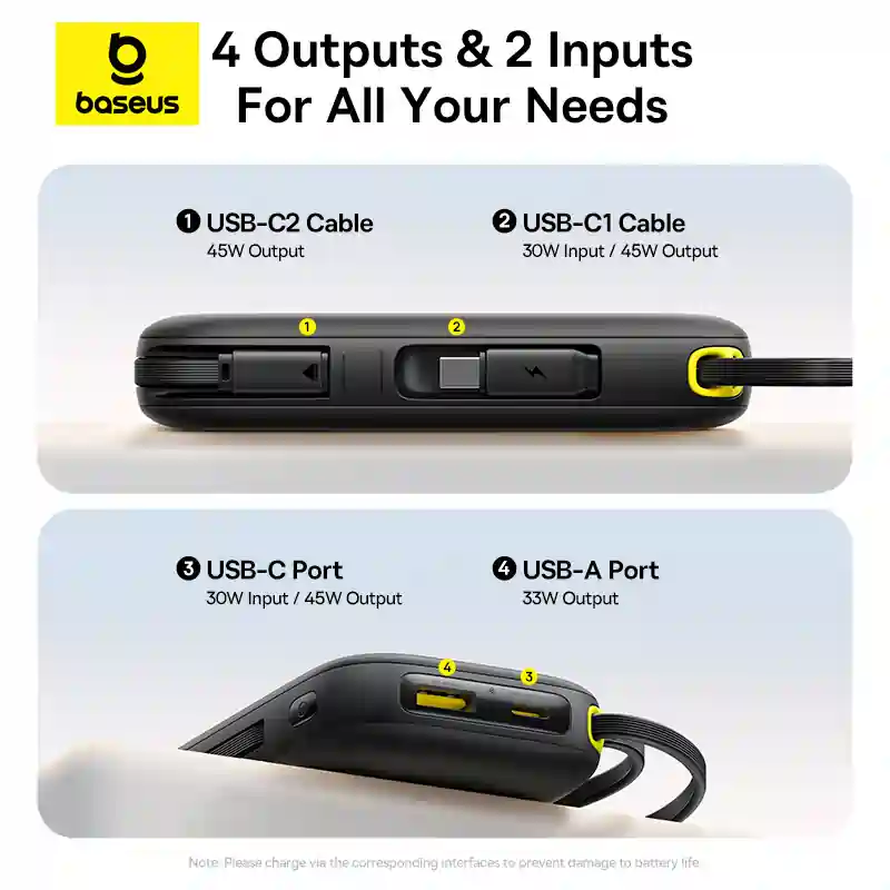Baseus EnerFill FC31 Power Bank 20000mAH 45W - Image 4