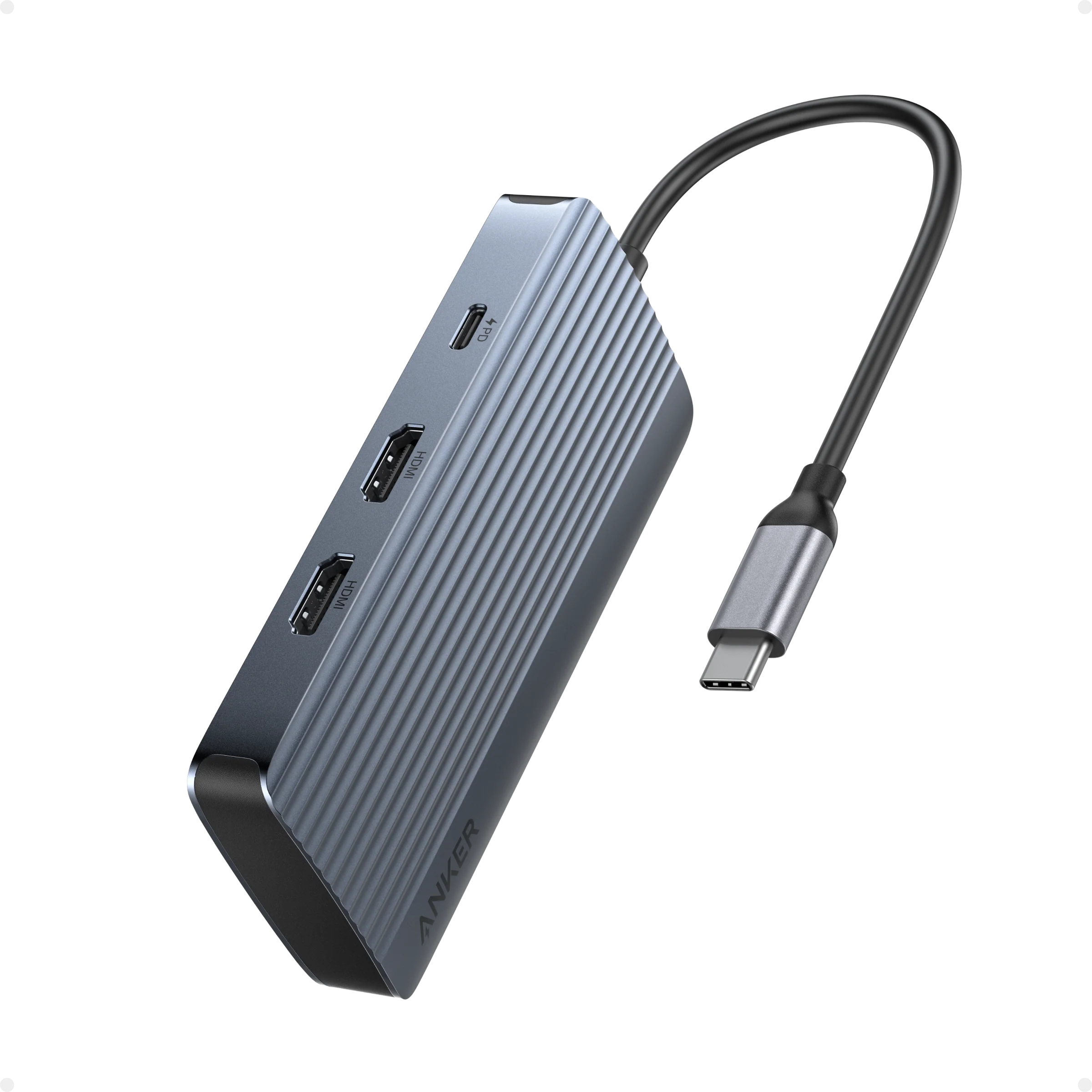 Anker 7 in 1 Usb C Hub Dual Monitor USB C Docking Station
